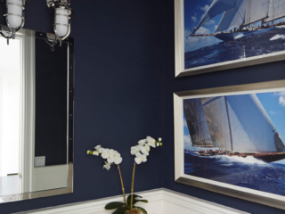 Nautical bathroom idea