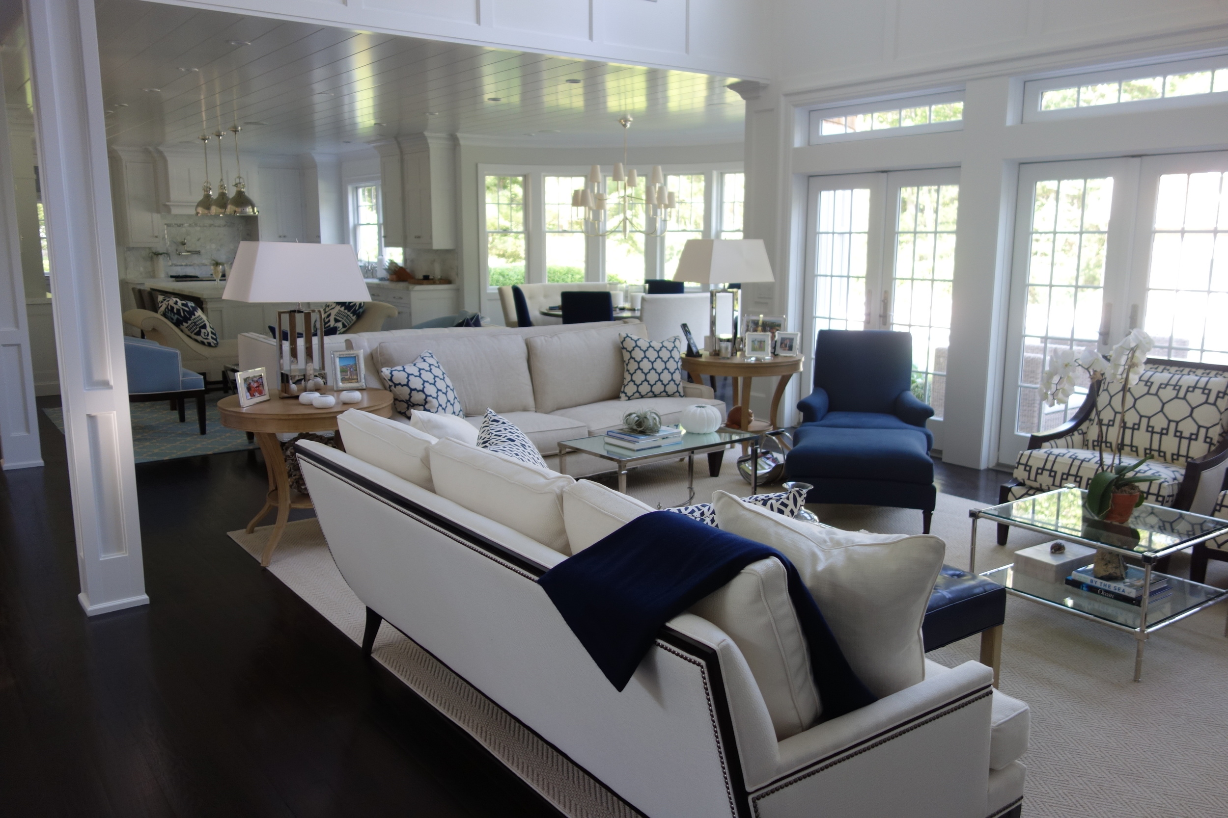 Wainscott Hampton Home Lead Image for Interior Design Portfolio