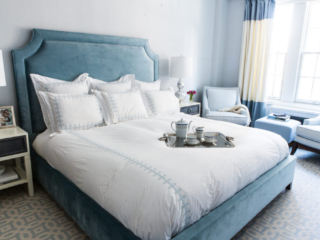 NYC Modern bedroom in natural light