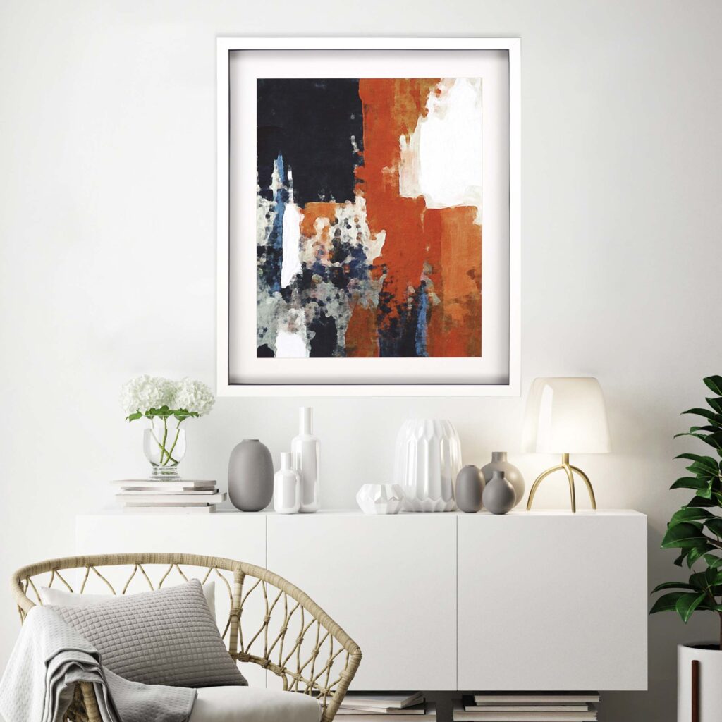 Living room artwork