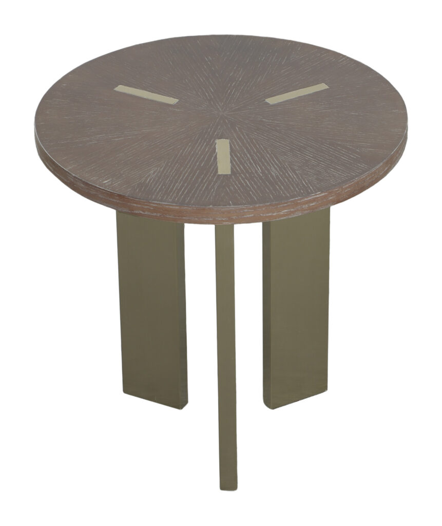 Wood grain pattern table