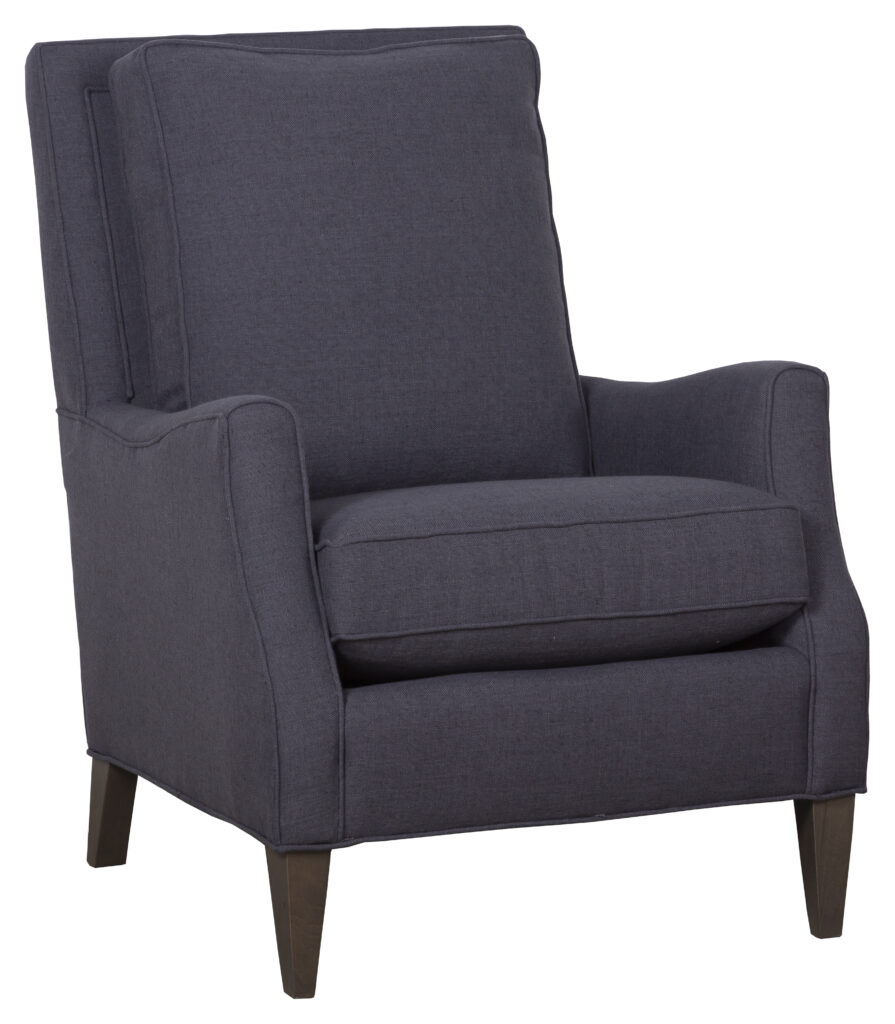 Dark blue armchair