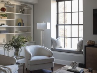 Large sitting window in West village retreat