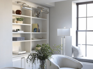 West village built in shelving