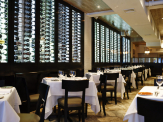 Masseria Dei Vini NYC Full wall wine display