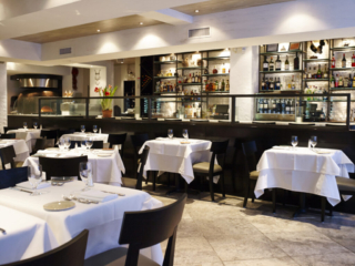 Interior design of NYC restaurant