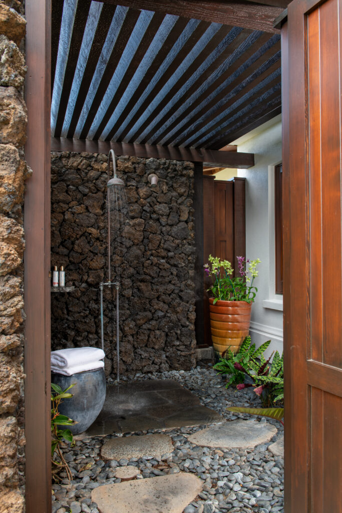 outdoor shower