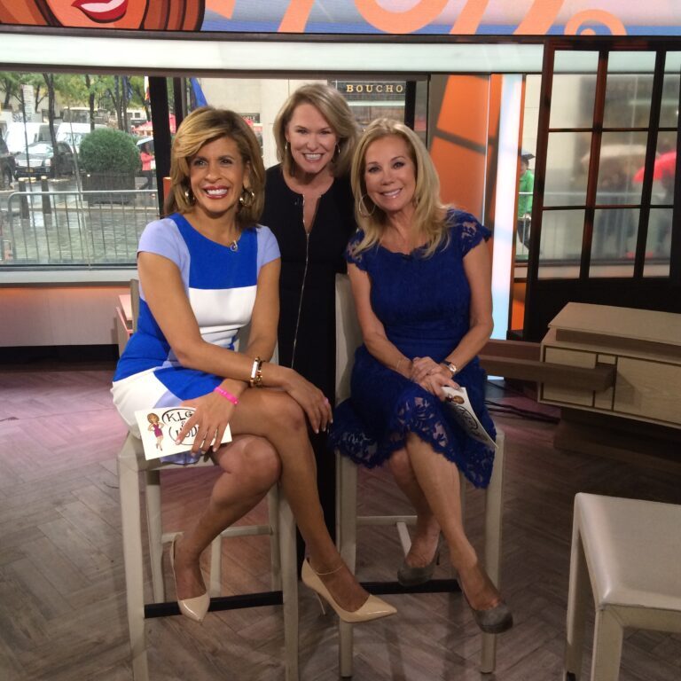Hoda and Kathy Lee with Libby Langdon